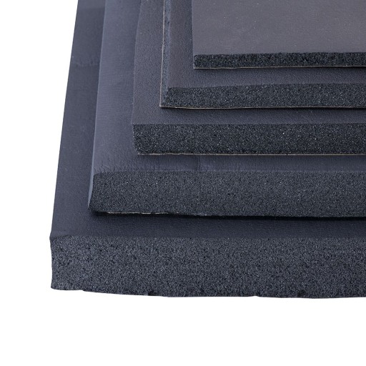 ABM GUMOVÁ PENOVÁ AKUSTICKÁ HLUKOVÁ IZOLÁCIA S LEPIDLOM 19mm 25x100cm