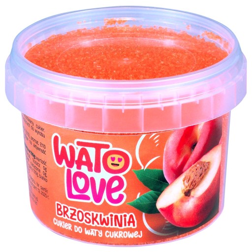 Farebný cukor do cukrovej vaty 100g BROSKYŇA