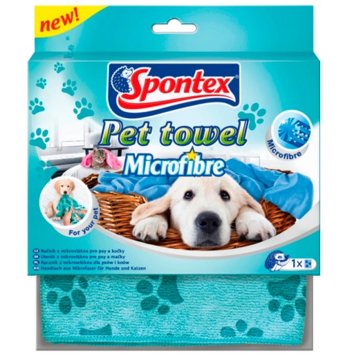 Uterák SPONTEX z mikrovlákna pre psov a mačky