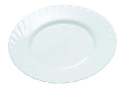 LUMINARC TRIANON WHITE Tanier 24,5 cm