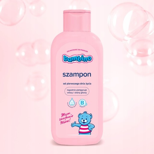 BAMBINO detský šampón na vlasy 400ml