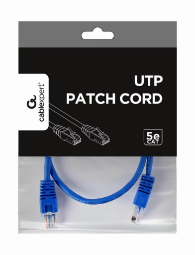PATCHCORD LAN ETHERNET RJ45 CAT5E UTP 0,5M SIEŤOVÝ KÁBEL