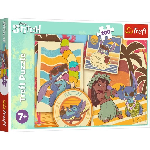 PUZZLE 200 DISNEY LILO AND STITCH Puzzle Hudobný svet pre deti
