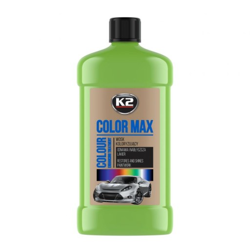 K2 COLOR MAX 500ML SVETLO ZELENÝ FARBIACE VOSK