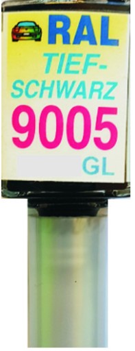 RAL 9005 TIEFSCHWARZ LAK TUCH-UP ARASYSTEM