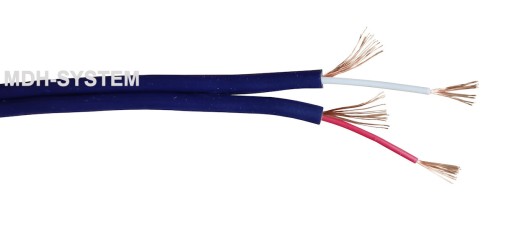 tienený kábel na meter 2 x RCA 4 mm