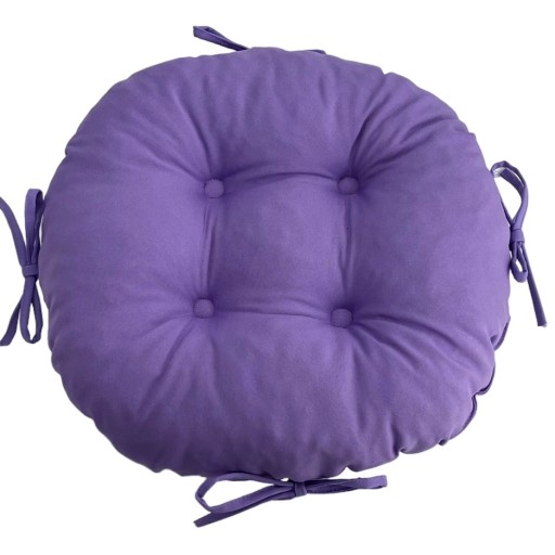 Vankúš na stoličku, 35 cm, svetlofialový CIRCLE