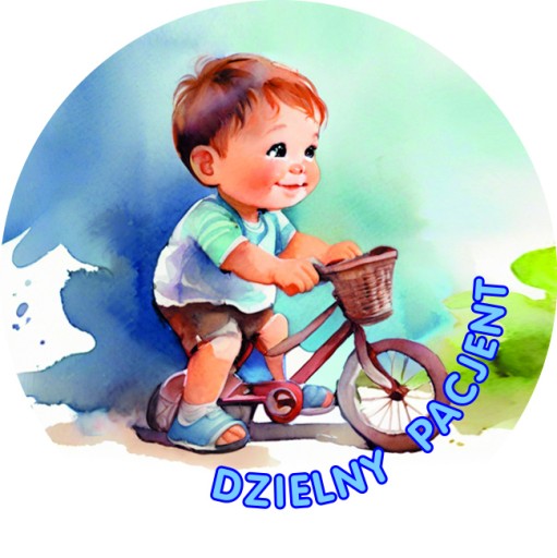 Motivačné nálepky statočný pacient VEĽKÝ, SILNÝ 5 cm pre chlapcov 100 ks.