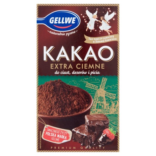 Gellwe Cocoa extra tmavé 80 g