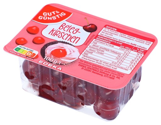 Kandizované čerešne na pečenie koláčov a koláčikov Edeka 100g DE