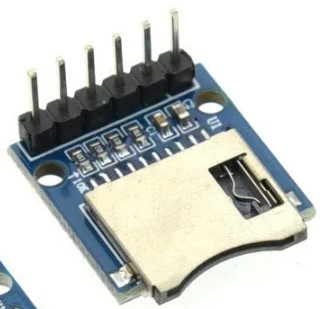 Mini micro SD modul čítačky pamäťových kariet