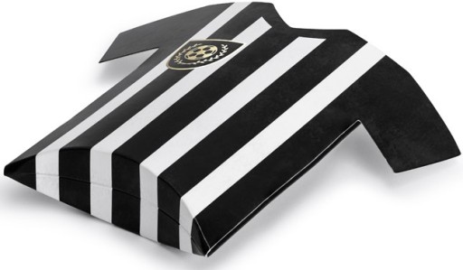 BOXY NA SLADKOSTI PRE HOSTÍ FUTBALOVÉ DRESY 6 KS