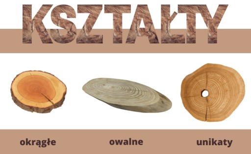PLÁSOK KONSKÉHO DREVA, ELIPTICKÝ, ŠIKMÝ, 20-25 CM, DEKORATÍVNY PODNÁK, DREVO