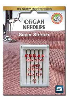 3112 Organ Super Stretch poloploché ihlice 90 5 ks.