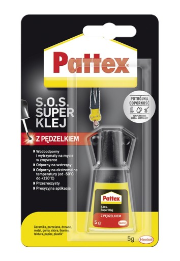 Super univerzálne lepidlo so štetcom PATTEX 5g