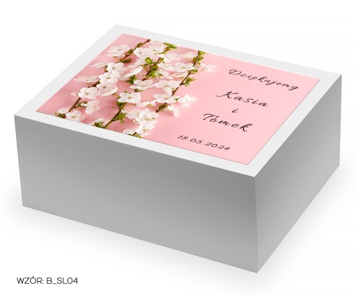Tortové krabičky so svadobným štítkom + personalizácia