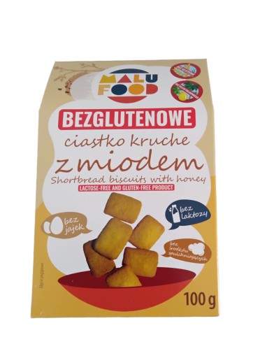 Krehké sušienky s medom BEZ GÉLU. 100 g
