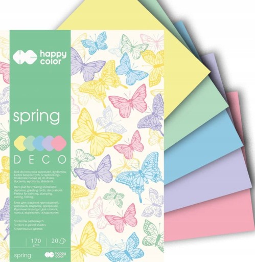Deco Spring technický blok a5 20 listov