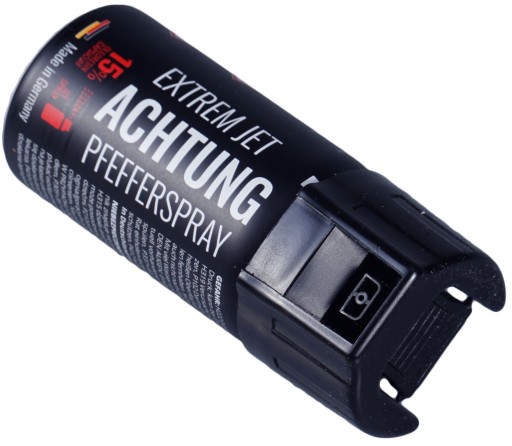 Pepřový sprej na obranu plynov paralyzujúci prúd plynu ACHTUNG EXTREM 40 ml