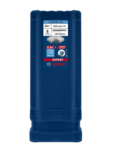 VŔTAČKA BOSCH SDS PLUS-7X EXPERT 8 x 100/165