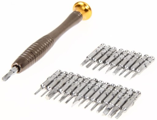 SADA SKRUTKOVAČOV PRESNÉ SKRUTKOVAČE 25v1 TORX OPRAVNÉ BITTY