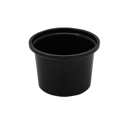 ČIERNE NÁDOBY 100ml DIP OMÁČKA (100) ČERVENÁ PLAST
