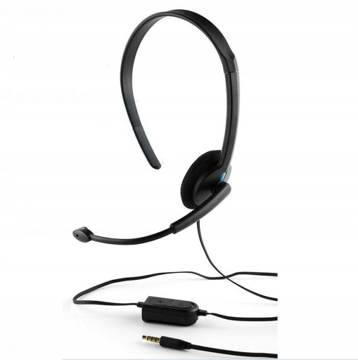 SLÚCHADLÁ S 3,5 mm MIKROFÓNOM pre PS4 XBOX TELEFÓN