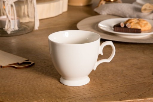 MariaPaula Ecru krémová porcelánová šálka na kávu 220 ml