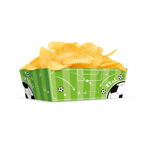Boxy na futbalové chrumky FUTBAL 3 KUSY