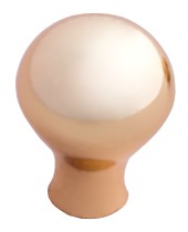 KĽÚČKA NA NÁBYTOK KOMETA GOMBÍK ZLATÝ LESK