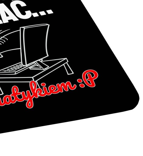 Podložka pod myš, vtipný darček, IT TECHNIK Niečo mi tu nefunguje