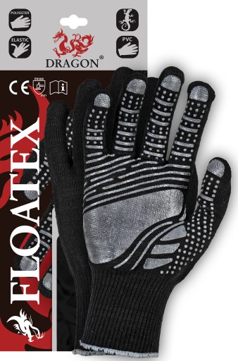 Ochranné pracovné rukavice DRAGON FLOATEX, veľkosť 9