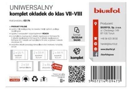 Sada obalov na zošity 7.-8.ročníka