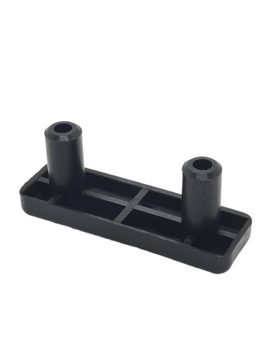 Nábytkový klzák 50x16mm, priemer kolíkov 8