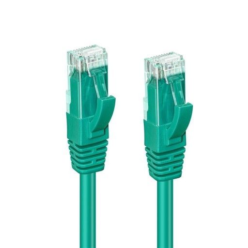 MicroConnect CAT6A UTP 5m Zelená LSZH