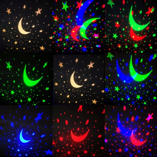ŽIAROVKA NOČNÁ LAMPA STARS SKY PROJEKTOR