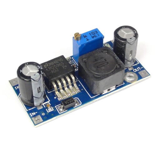 LM2596S znižovací menič 1,5-35V 3A DC-DC