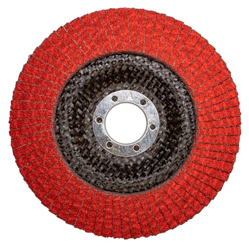 Keramický lamelový kotúč na nerezové drevo 125 GR 80 FELMAN