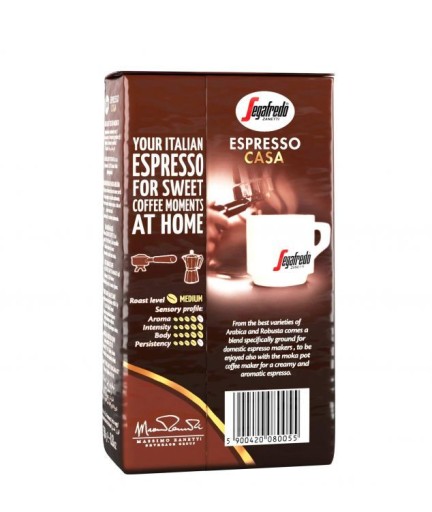 Segafredo Espresso Casa mletá káva 250g