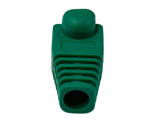 Kryt zástrčky RJ45 zelený ALANTEC 10 ks