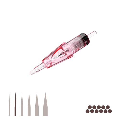 WJX ihla PMU kazety permanentného make-upu TYP U 0,18mm 11CM -1 kus