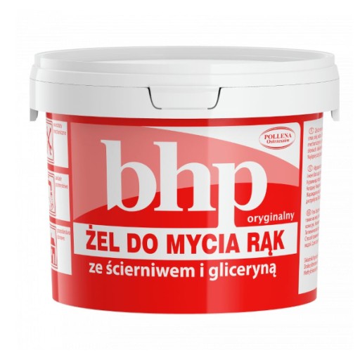BHP Gél na ruky s abrazívom a glycerínom 500g