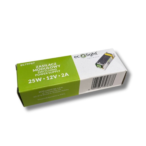Zdroj pre LED pás 25W 12V DC 2A IP20 SLIM