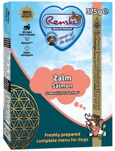 Renske čerstvý losos bez obilnín 375g