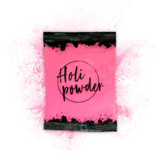 Holi Powder color powder HOLI Festival farieb PINK safe