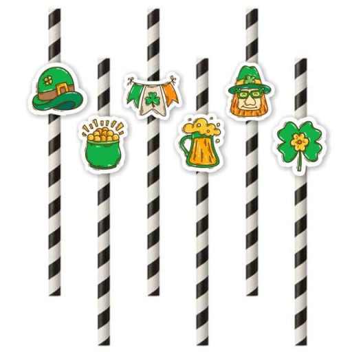 VYZLIEKANÉ SLAMKY SAINT PATRICK pivný mix ÍRSKO X6