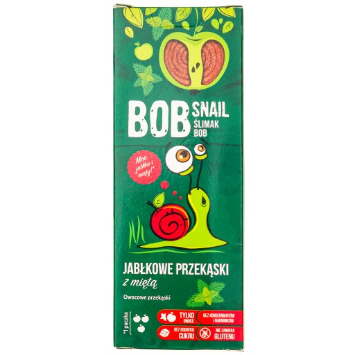 Bob Slimák Snack Jablko Mint 30g