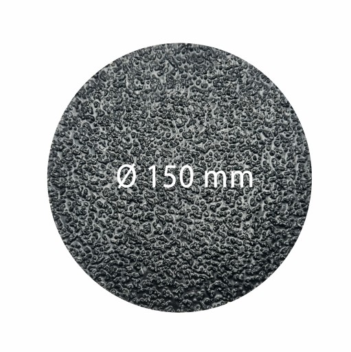 KOTOÚČ BRÚSNEHO PAPIERA SO VELCRO 150 mm P16 Karbid kremíka