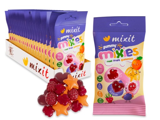 Fruit Mixies - prírodné želé cukríky MIXIT