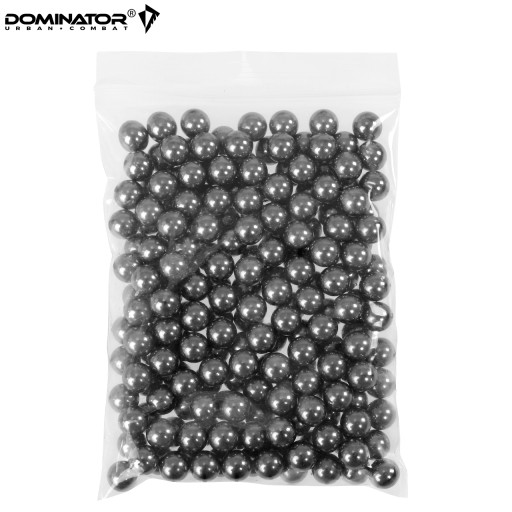 DOMINATOR oceľové guličky do prakov, kovové, 8 mm, 200 ks